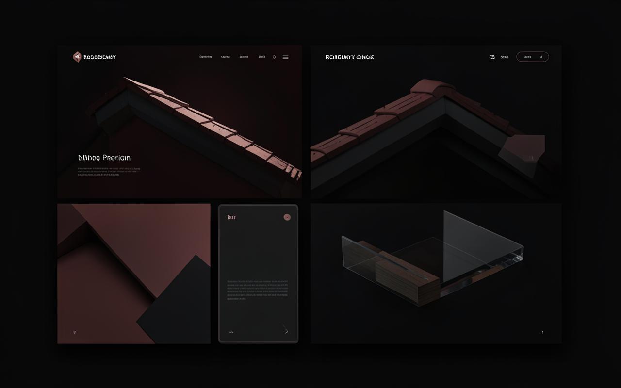 Premium Roofing Design — Website Design Vorschau von WNUK Design